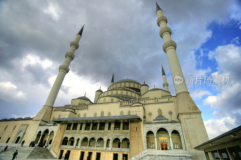 安卡拉的Kocatepe Mosque